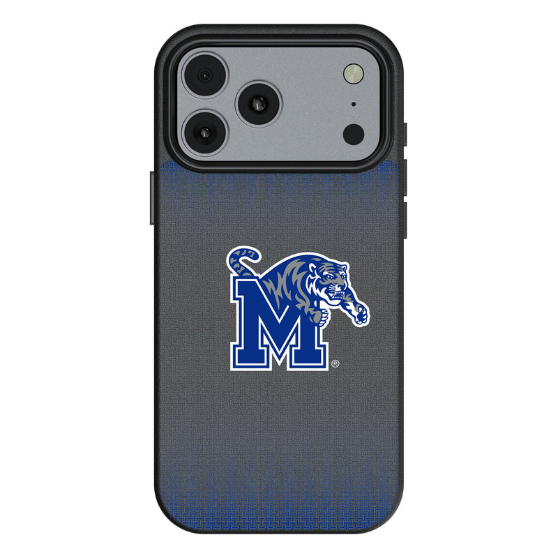 University of Memphis Tigers Linen iPhone MagSafe Compatible Phone Case for Apple iPhone