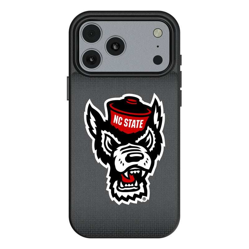 North Carolina State University Wolfpack Linen iPhone MagSafe Compatible Phone Case for Apple iPhone