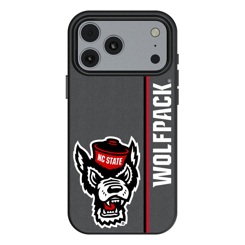 North Carolina State University Wolfpack Sidebar iPhone MagSafe Compatible Phone Case for Apple iPhone
