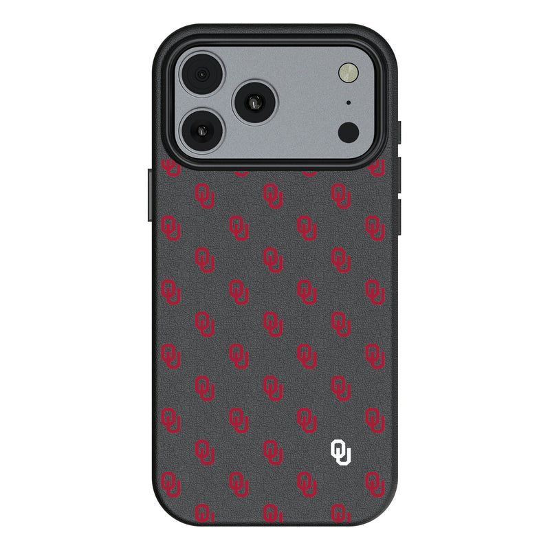 University of Oklahoma Sooners Fashion Pattern iPhone MagSafe Compatible Phone Case for Apple iPhone