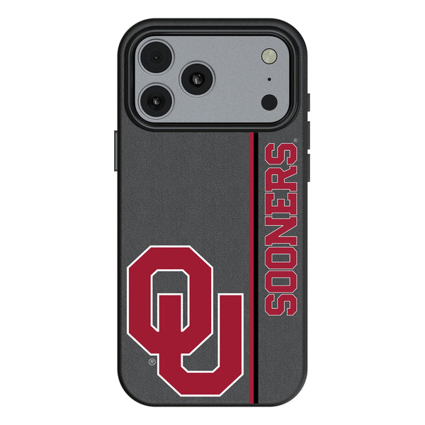 University of Oklahoma Sooners Sidebar iPhone MagSafe Compatible Phone Case for Apple iPhone