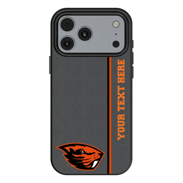 Oregon State University Beavers Personalized Sidebard iPhone MagSafe Compatible Phone Case for Apple iPhone