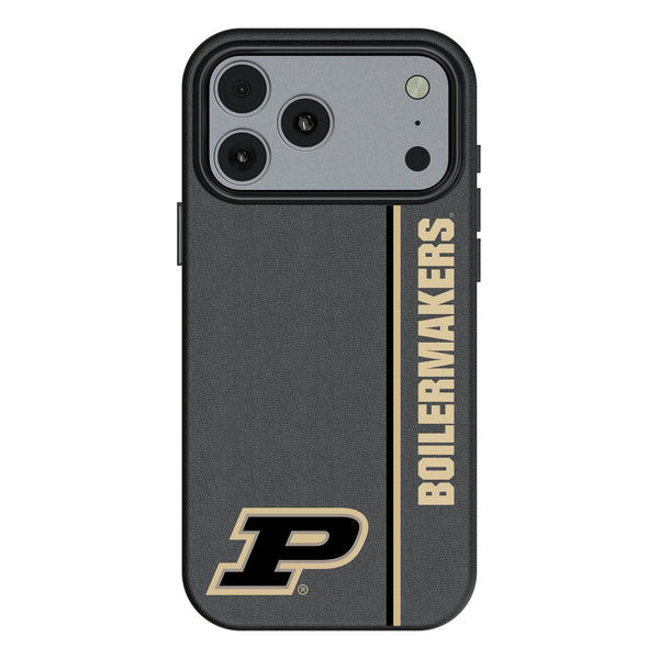 Purdue University Boilermakers Sidebar iPhone MagSafe Compatible Phone Case for Apple iPhone