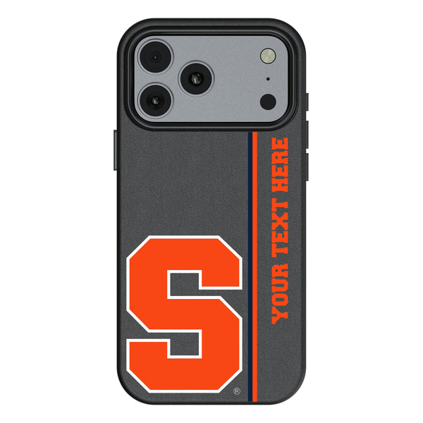 Syracuse University Orange Personalized Sidebard iPhone MagSafe Compatible Phone Case for Apple iPhone