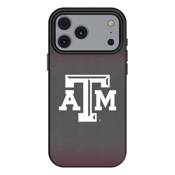 Texas A&M University Aggies Linen iPhone MagSafe Compatible Phone Case for Apple iPhone