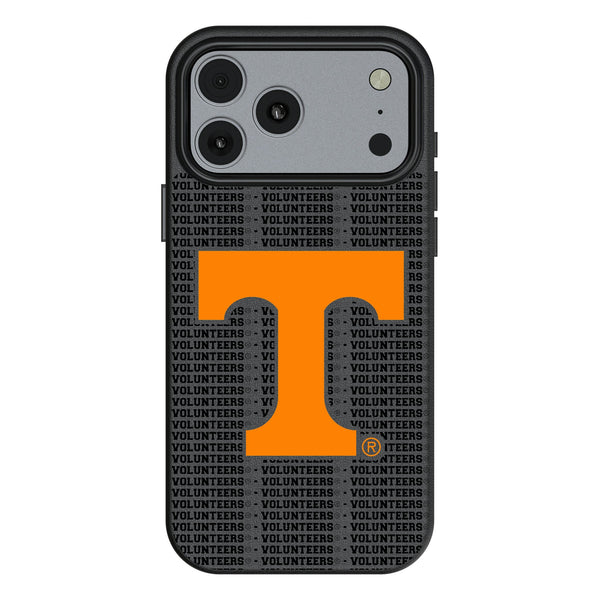 University of Tennessee Volunteers Text Backdrop iPhone MagSafe Compatible Phone Case for Apple iPhone