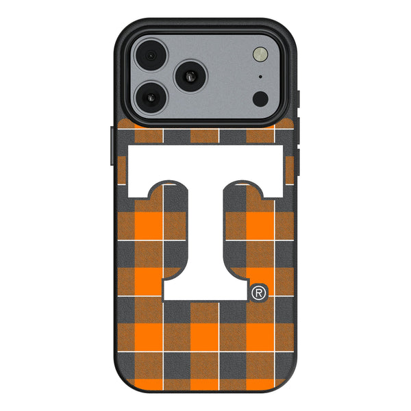 University of Tennessee Volunteers Plaid iPhone MagSafe Compatible Phone Case for Apple iPhone