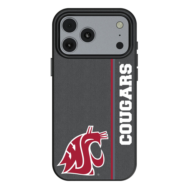 Washington State University Cougars Sidebar iPhone MagSafe Compatible Phone Case for Apple iPhone