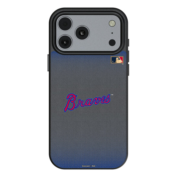 Atlanta Braves Home 2012 - Cooperstown Collection Linen iPhone MagSafe Compatible Phone Case for Apple iPhone