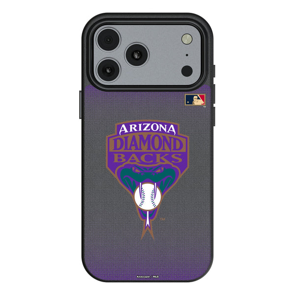 Arizona Diamondbacks 1999-2006 - Cooperstown Collection Linen iPhone MagSafe Compatible Phone Case for Apple iPhone