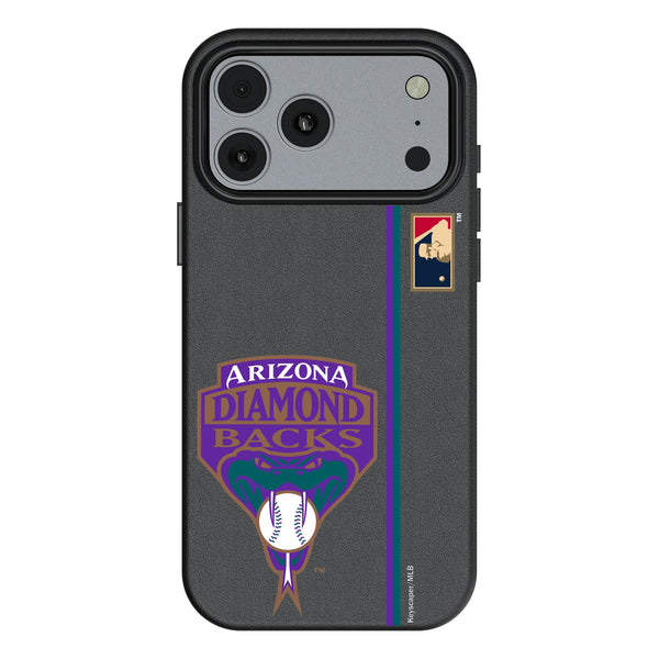 Arizona Diamondbacks 1999-2006 - Cooperstown Collection Sidebar iPhone MagSafe Compatible Phone Case for Apple iPhone
