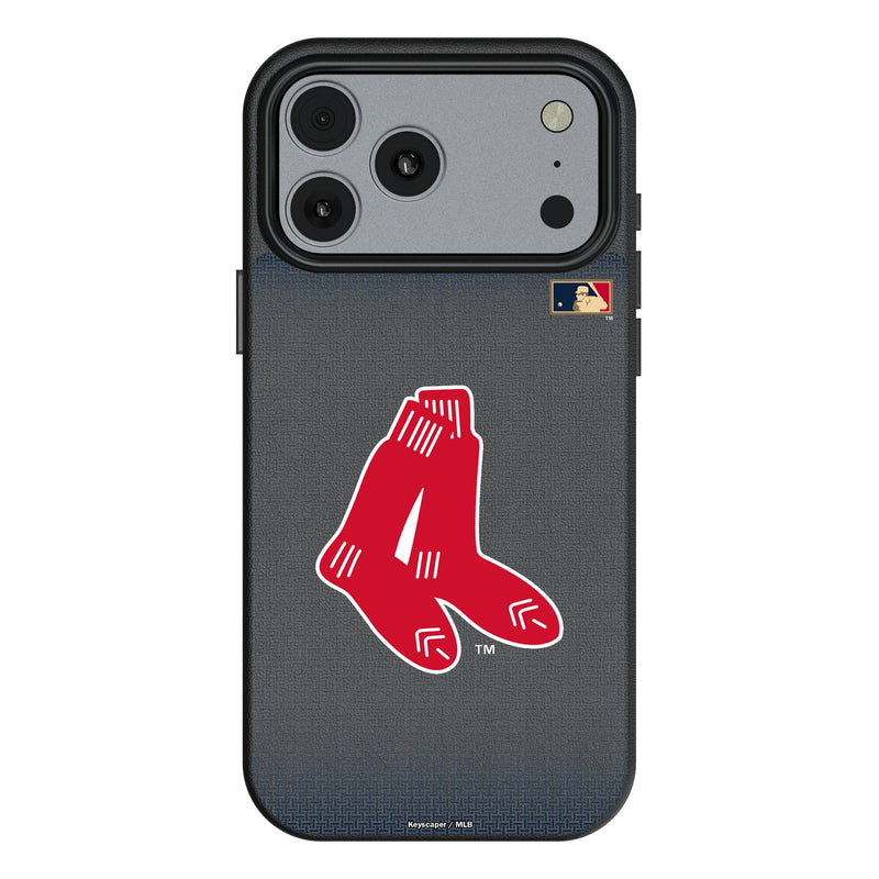 Boston Red Sox 1924-1960 - Cooperstown Collection Linen iPhone MagSafe Compatible Phone Case for Apple iPhone