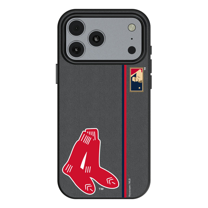 Boston Red Sox 1924-1960 - Cooperstown Collection Sidebar iPhone MagSafe Compatible Phone Case for Apple iPhone