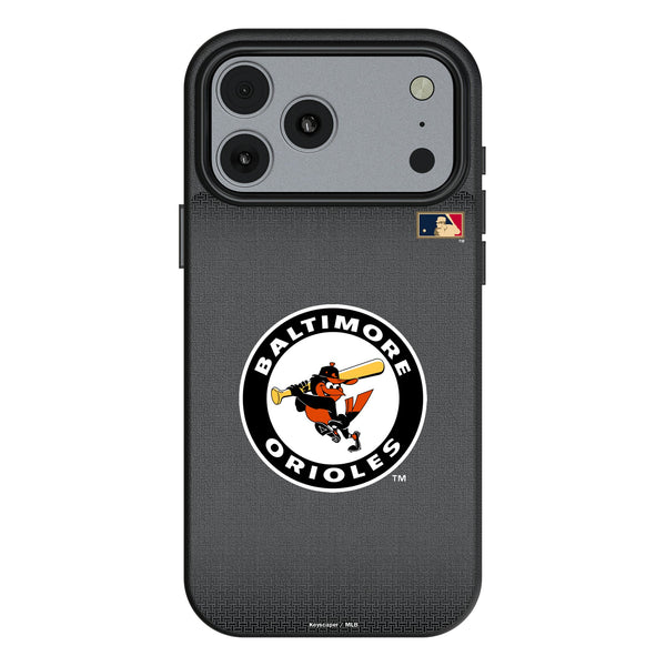 Baltimore Orioles 1966-1969 - Cooperstown Collection Linen iPhone MagSafe Compatible Phone Case for Apple iPhone