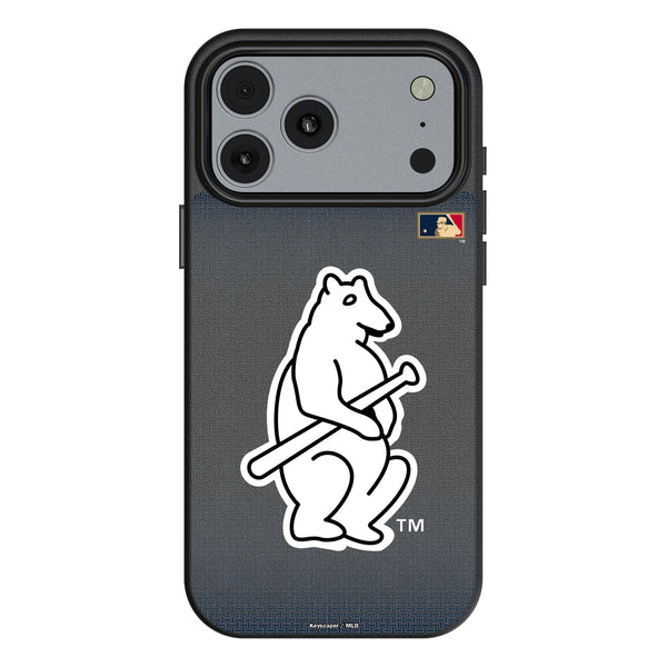 Chicago Cubs 1914 - Cooperstown Collection Linen iPhone MagSafe Compatible Phone Case for Apple iPhone