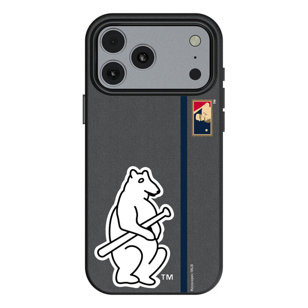 Chicago Cubs 1914 - Cooperstown Collection Sidebar iPhone MagSafe Compatible Phone Case for Apple iPhone