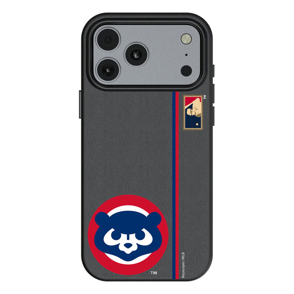 Chicago Cubs Home 1979-1993 - Cooperstown Collection Sidebar iPhone MagSafe Compatible Phone Case for Apple iPhone