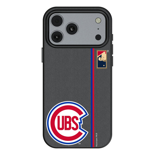 Chicago Cubs 1948-1956 - Cooperstown Collection Sidebar iPhone MagSafe Compatible Phone Case for Apple iPhone