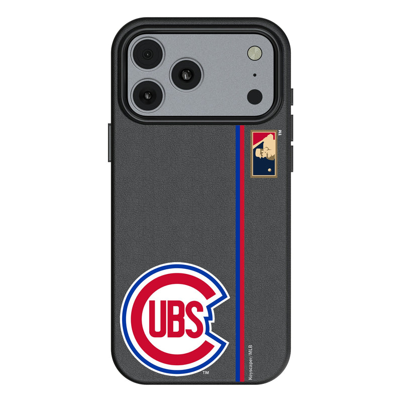 Chicago Cubs 1948-1956 - Cooperstown Collection Sidebar iPhone MagSafe Compatible Phone Case for Apple iPhone
