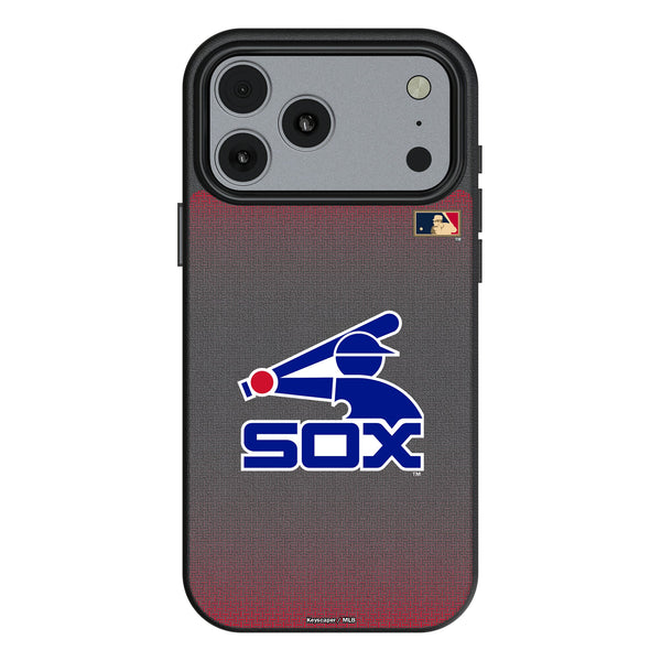 Chicago White Sox 1976-1981 - Cooperstown Collection Linen iPhone MagSafe Compatible Phone Case for Apple iPhone