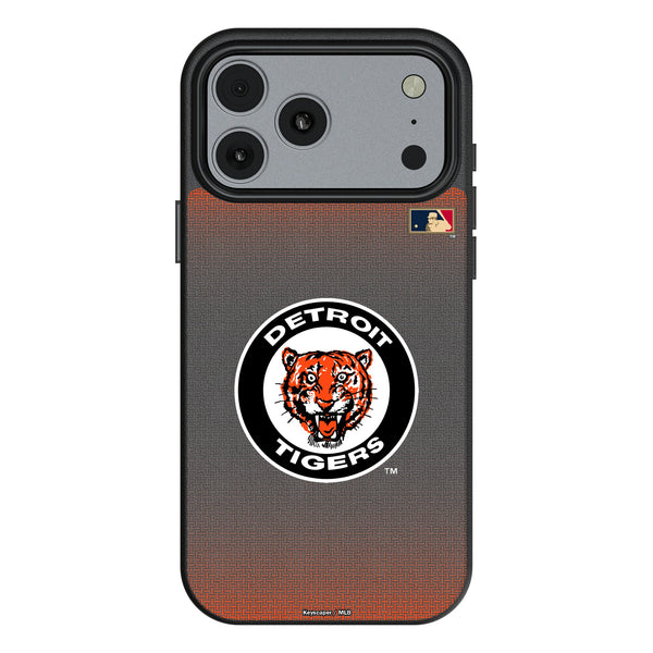 Detroit Tigers 1961-1963 - Cooperstown Collection Linen iPhone MagSafe Compatible Phone Case for Apple iPhone