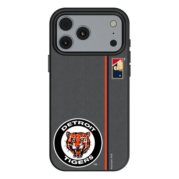 Detroit Tigers 1961-1963 - Cooperstown Collection Sidebar iPhone MagSafe Compatible Phone Case for Apple iPhone