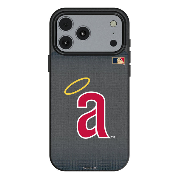 LA Angels 1971 - Cooperstown Collection Linen iPhone MagSafe Compatible Phone Case for Apple iPhone