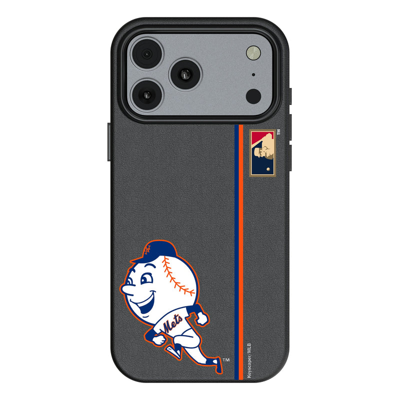 New York Mets 2014 - Cooperstown Collection Sidebar iPhone MagSafe Compatible Phone Case for Apple iPhone