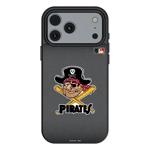 Pittsburgh Pirates 1958-1966 - Cooperstown Collection Linen iPhone MagSafe Compatible Phone Case for Apple iPhone