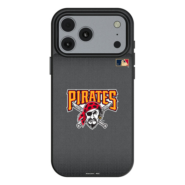 Pittsburgh Pirates 1997-2013 - Cooperstown Collection Linen iPhone MagSafe Compatible Phone Case for Apple iPhone