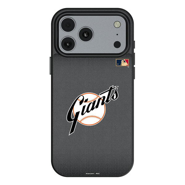 San Francisco Giants 1958-1967 - Cooperstown Collection Linen iPhone MagSafe Compatible Phone Case for Apple iPhone