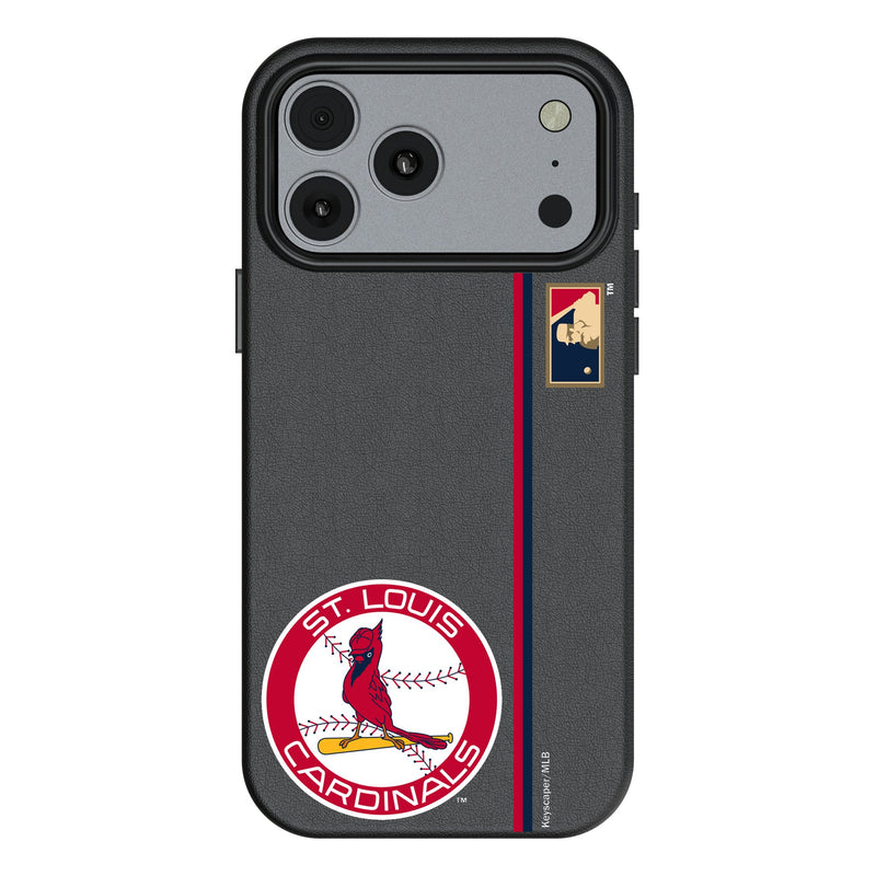 St Louis Cardinals 1966-1997 - Cooperstown Collection Sidebar iPhone MagSafe Compatible Phone Case for Apple iPhone