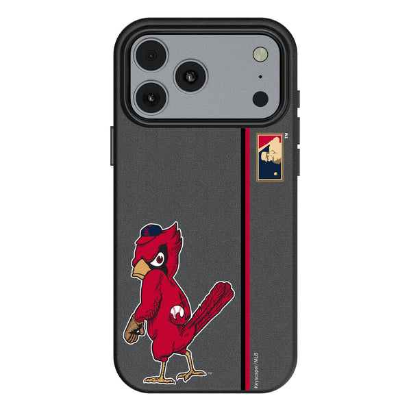 St Louis Cardinals 1950s - Cooperstown Collection Sidebar iPhone MagSafe Compatible Phone Case for Apple iPhone