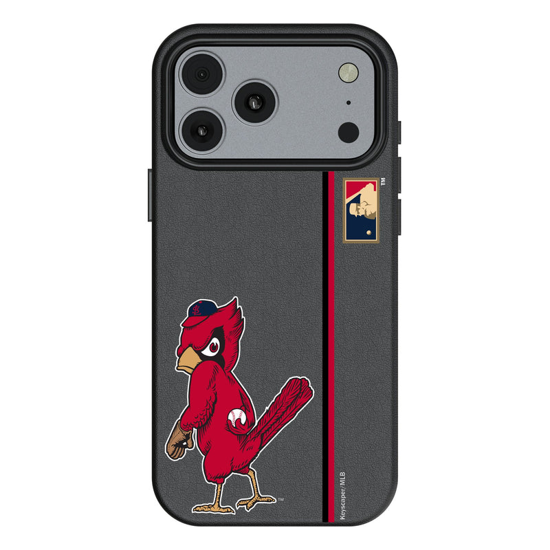 St Louis Cardinals 1950s - Cooperstown Collection Sidebar iPhone MagSafe Compatible Phone Case for Apple iPhone