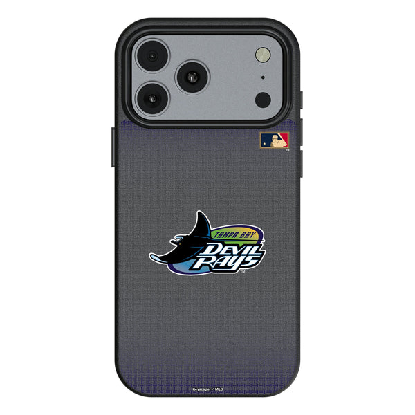 Tampa Bay 1998-2000 - Cooperstown Collection Linen iPhone MagSafe Compatible Phone Case for Apple iPhone