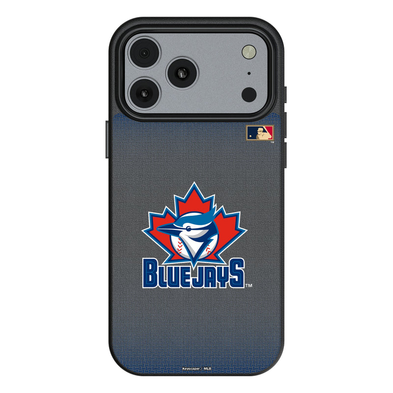 Toronto Blue Jays 1997-2002 - Cooperstown Collection Linen iPhone MagSafe Compatible Phone Case for Apple iPhone