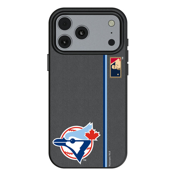 Toronto Blue Jays 1977-1988 - Cooperstown Collection Sidebar iPhone MagSafe Compatible Phone Case for Apple iPhone