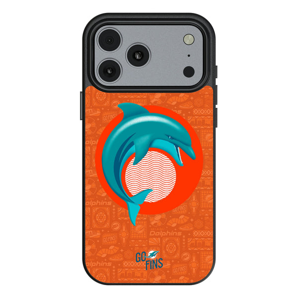 Miami Dolphins 2024 Edition iPhone MagSafe Compatible Phone Case for Apple iPhone