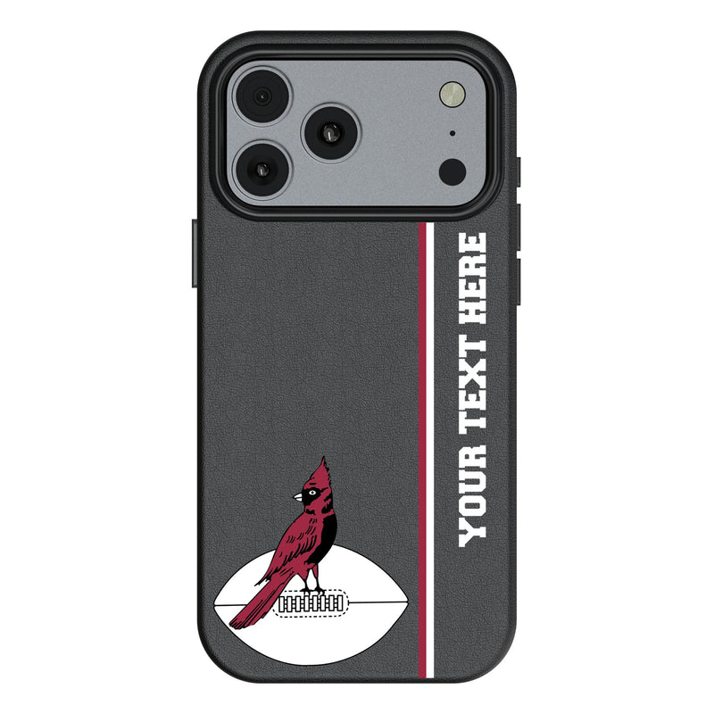 Chicago Cardinals 1947-1959 Historic Collection Personalized Sidebard iPhone MagSafe Compatible Phone Case for Apple iPhone
