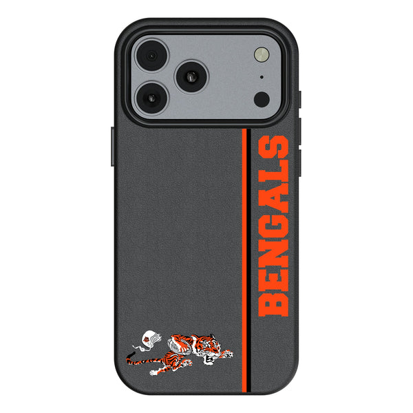 Cincinnati Bengals Historic Collection Sidebar iPhone MagSafe Compatible Phone Case for Apple iPhone
