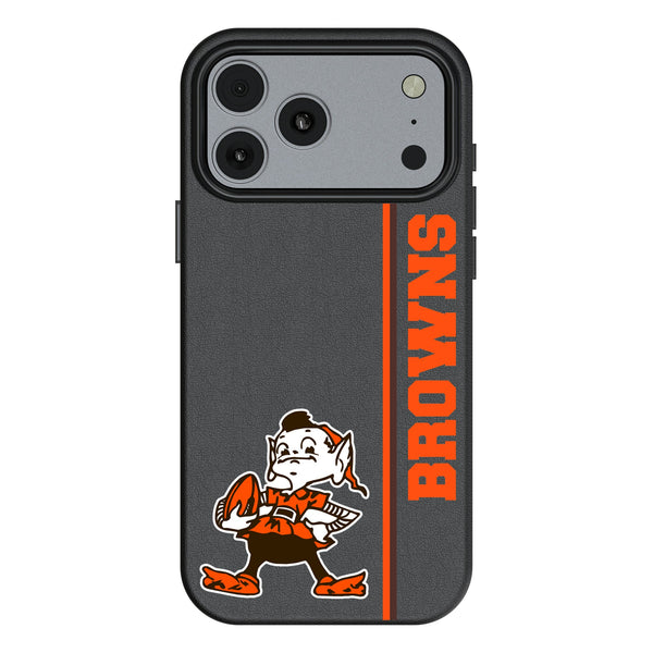 Cleveland Browns Historic Collection Sidebar iPhone MagSafe Compatible Phone Case for Apple iPhone