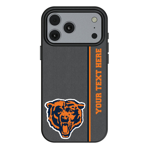 Chicago Bears 1946 Historic Collection Personalized Sidebard iPhone MagSafe Compatible Phone Case for Apple iPhone