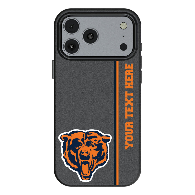 Chicago Bears 1946 Historic Collection Personalized Sidebard iPhone MagSafe Compatible Phone Case for Apple iPhone