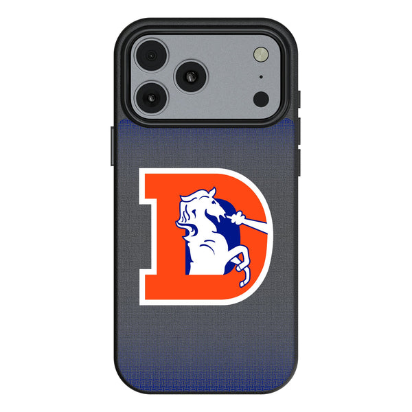 Denver Broncos 1993-1996 Historic Collection Linen iPhone MagSafe Compatible Phone Case for Apple iPhone