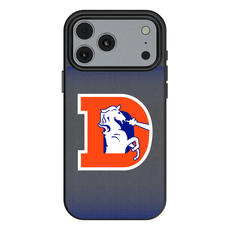 Denver Broncos 1993-1996 Historic Collection Linen iPhone MagSafe Compatible Phone Case for Apple iPhone