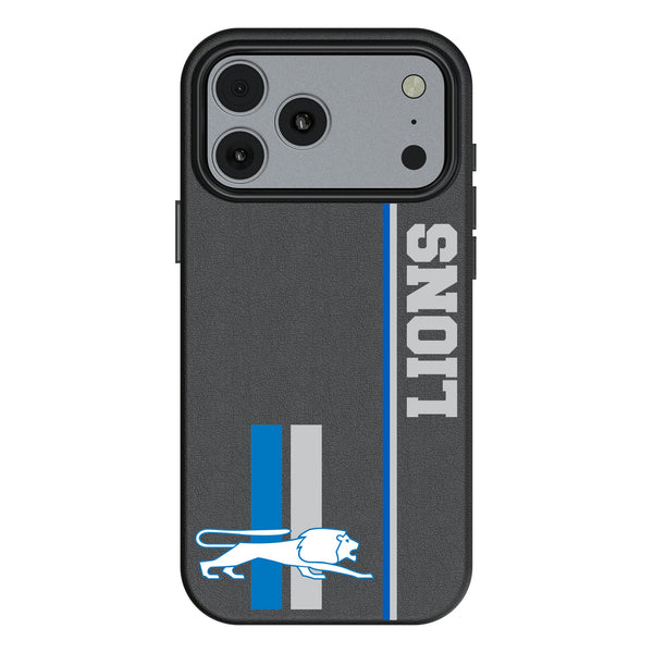 Detroit Lions Retro Sidebar iPhone MagSafe Compatible Phone Case for Apple iPhone