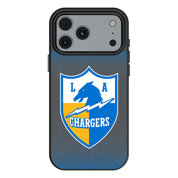 Los Angeles Chargers Historic Collection Linen iPhone MagSafe Compatible Phone Case for Apple iPhone