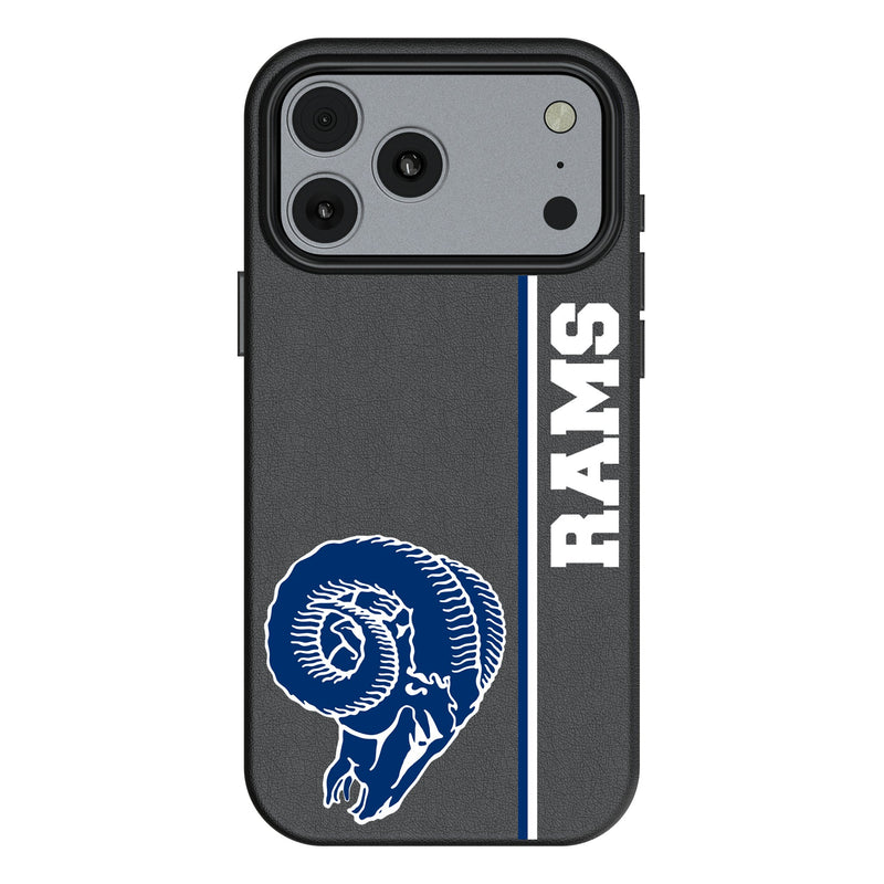Los Angeles Rams Historic Collection Sidebar iPhone MagSafe Compatible Phone Case for Apple iPhone