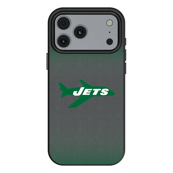 New York Jets 1963 Historic Collection Linen iPhone MagSafe Compatible Phone Case for Apple iPhone