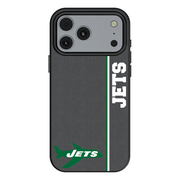 New York Jets 1963 Historic Collection Sidebar iPhone MagSafe Compatible Phone Case for Apple iPhone